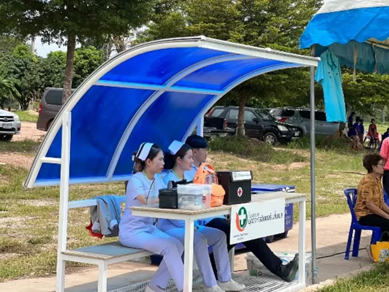 โครงการออกหน่วยแพทย์เคลื่อนที่ตามงานกิจกรรมประจำจังหวัด